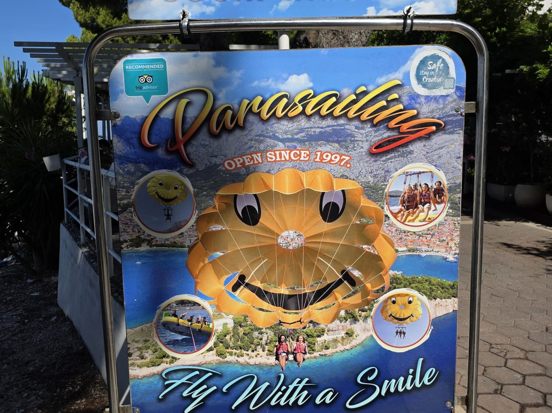 Parasailing Makarska-玛卡沙必去景点