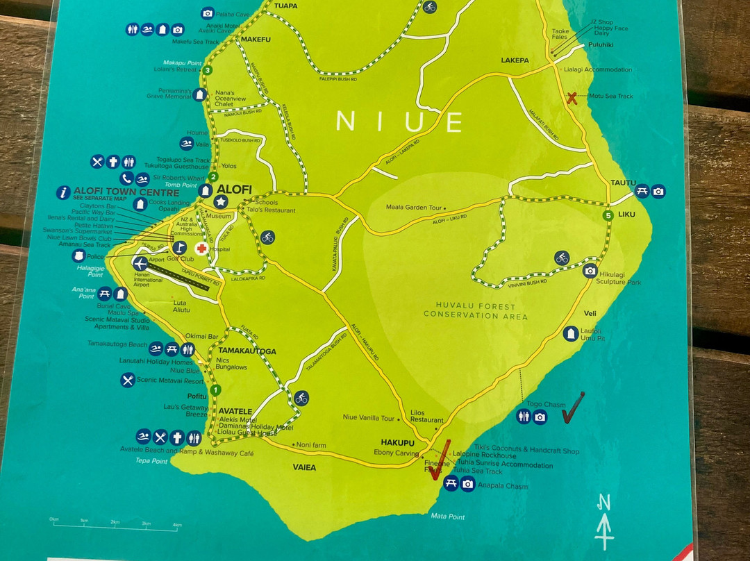 Niue OrientationTour-阿洛菲必去景点