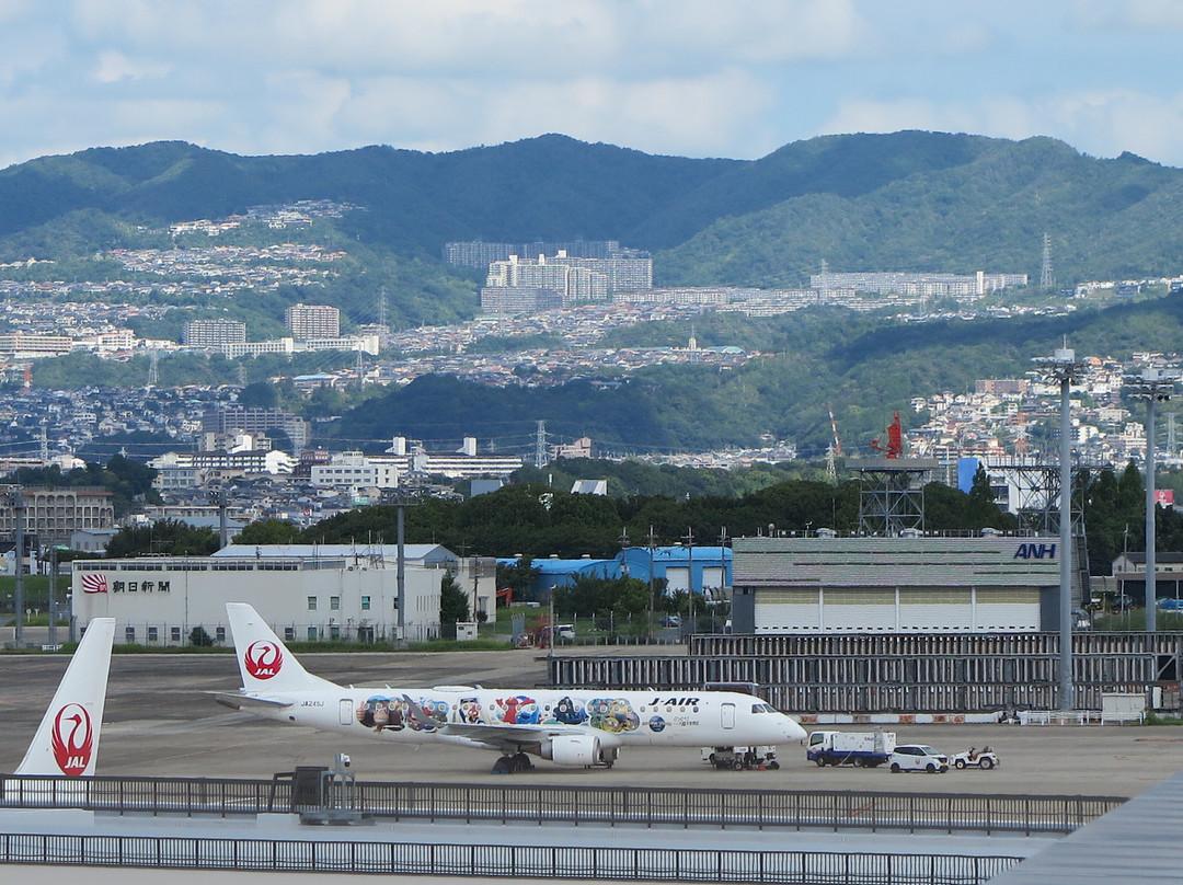 Osaka Itami Airport Rooftop Observation Deck-丰中市必去景点