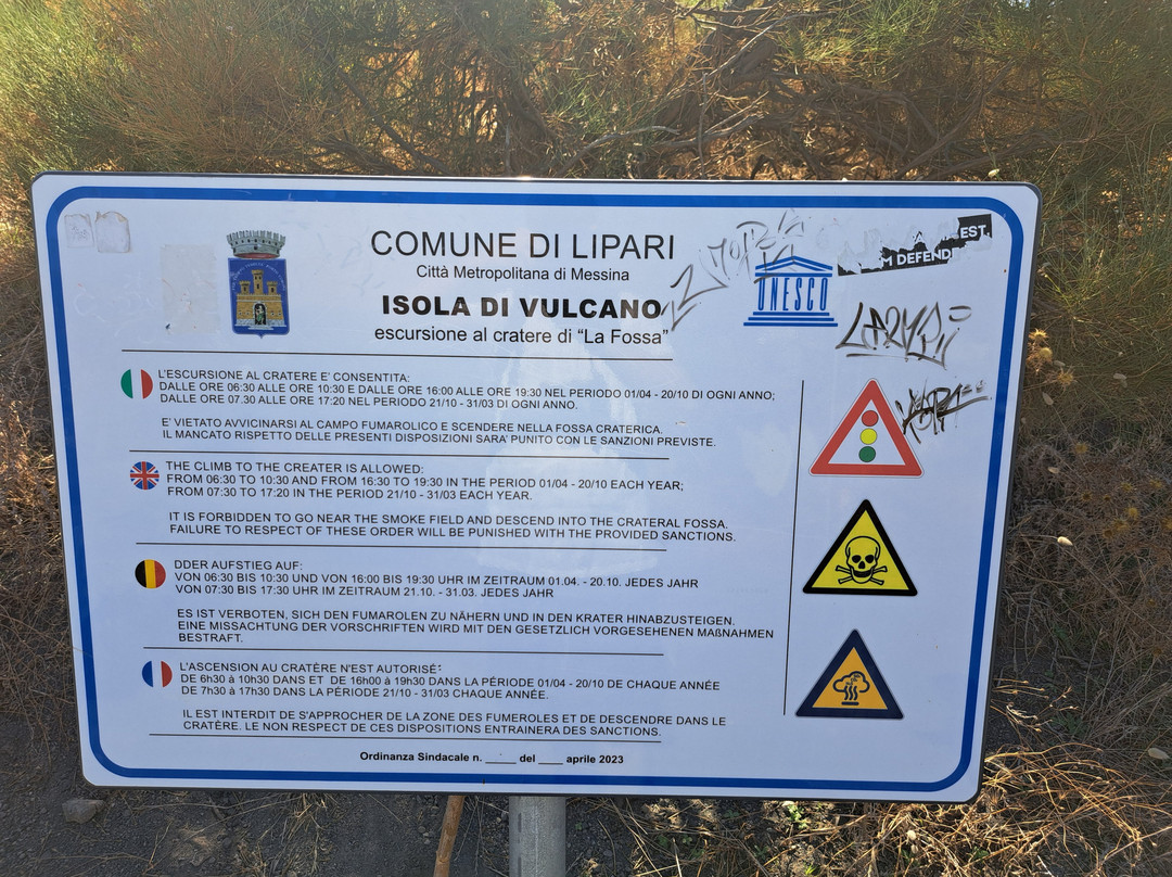 Cratere Vulcano-Isola Vulcano必去景点