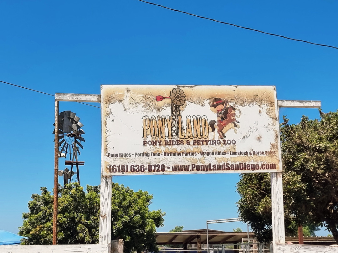 Pony Land Rides And Petting Zoo-圣地亚哥必去景点