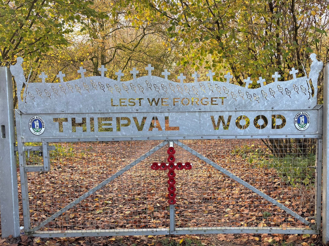 Ulster Memorial Tower & Thiepval Wood-Thiepval必去景点