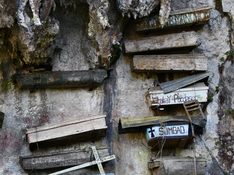 萨加达悬棺-萨加达必去景点