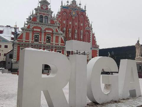 Riga Town Hall Square-里加必去景点