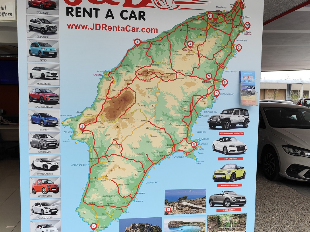 J&D Rent a Car-罗德城必去景点