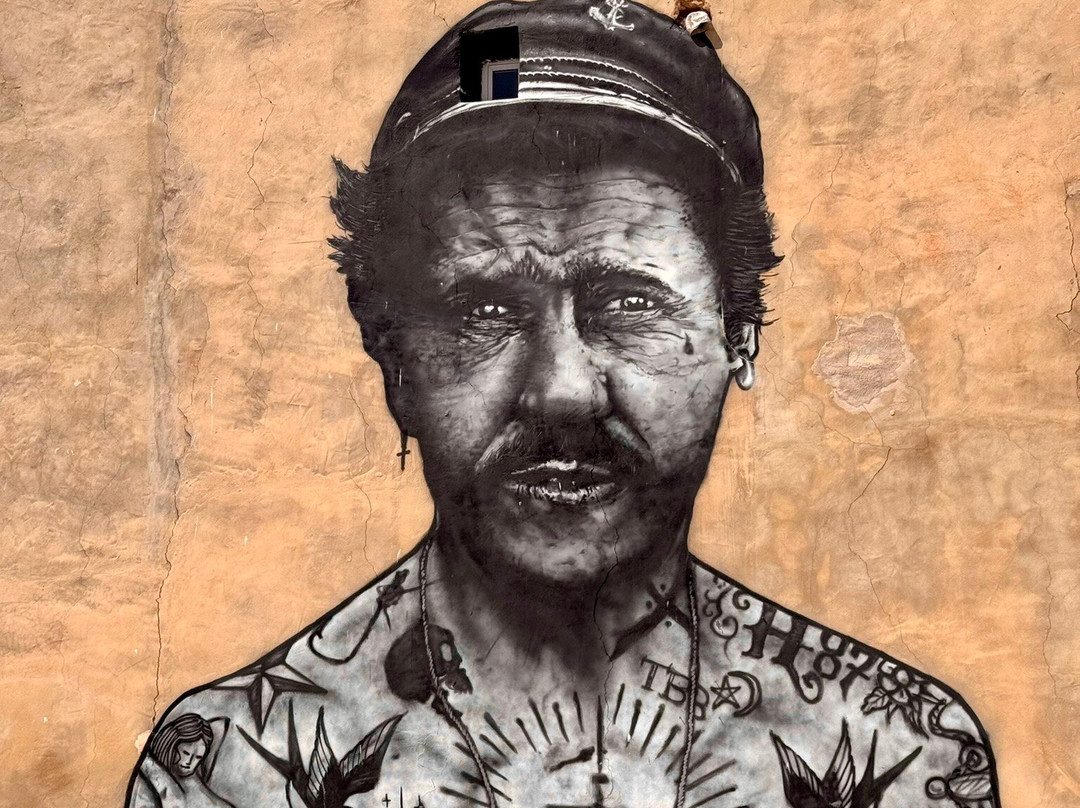 Mural Marinero Tatuado und andere-Villajoyosa必去景点