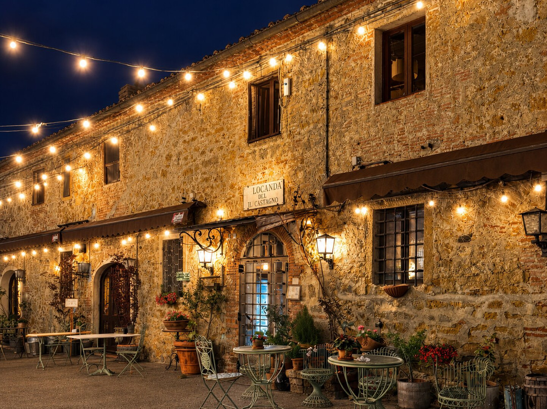 Gambassi Terme餐馆和美食-Osteria del Castagno