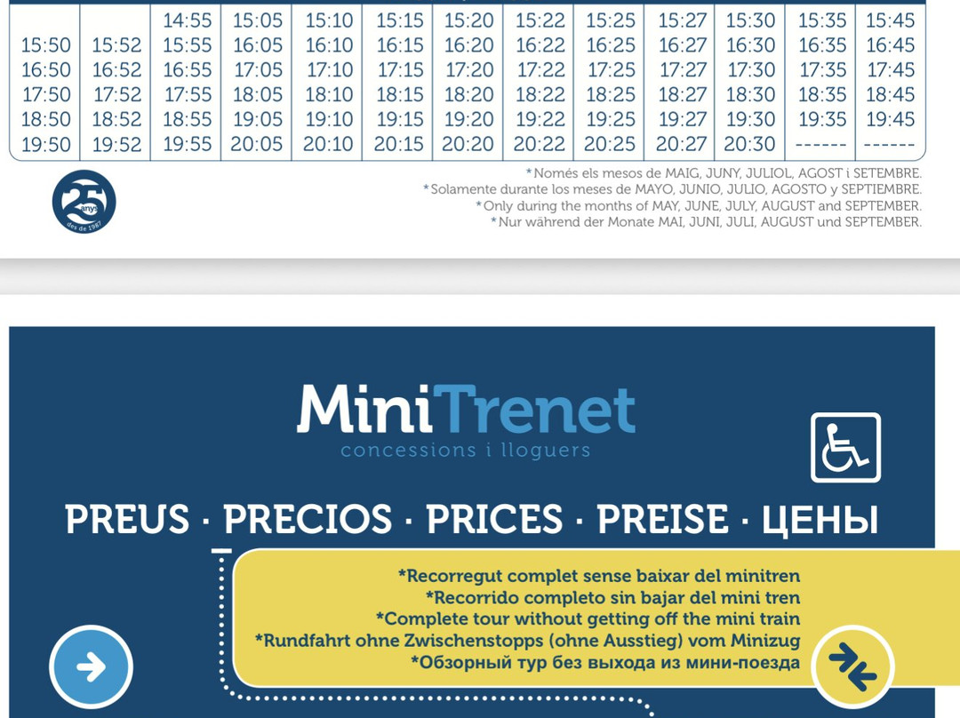 Minitrenet-卡拉多尔必去景点