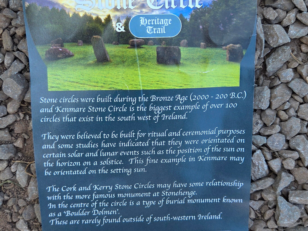 Stone Circle-肯梅尔必去景点