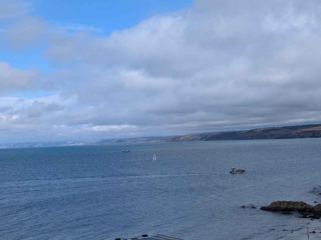New Quay Beach. Wales-纽基必去景点