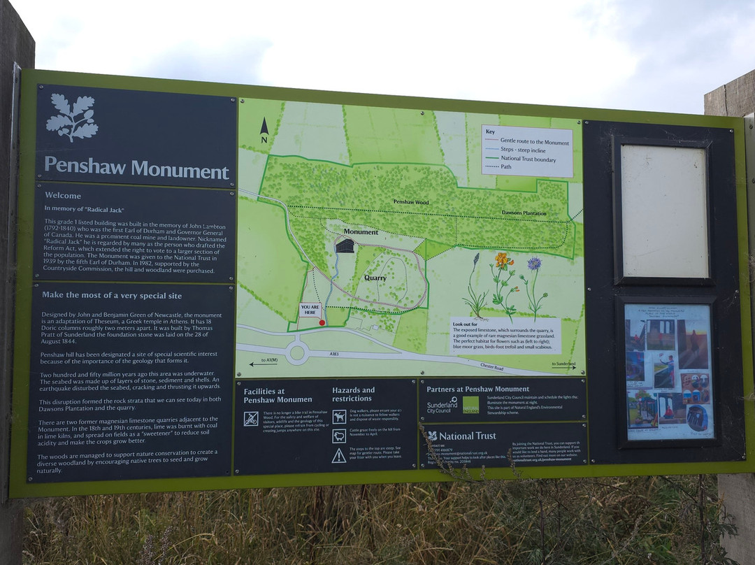 Penshaw Monument-Houghton-le-Spring必去景点