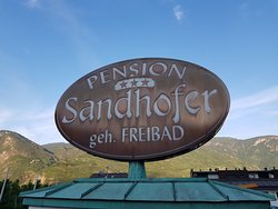 Pension Sandhofer-浴室