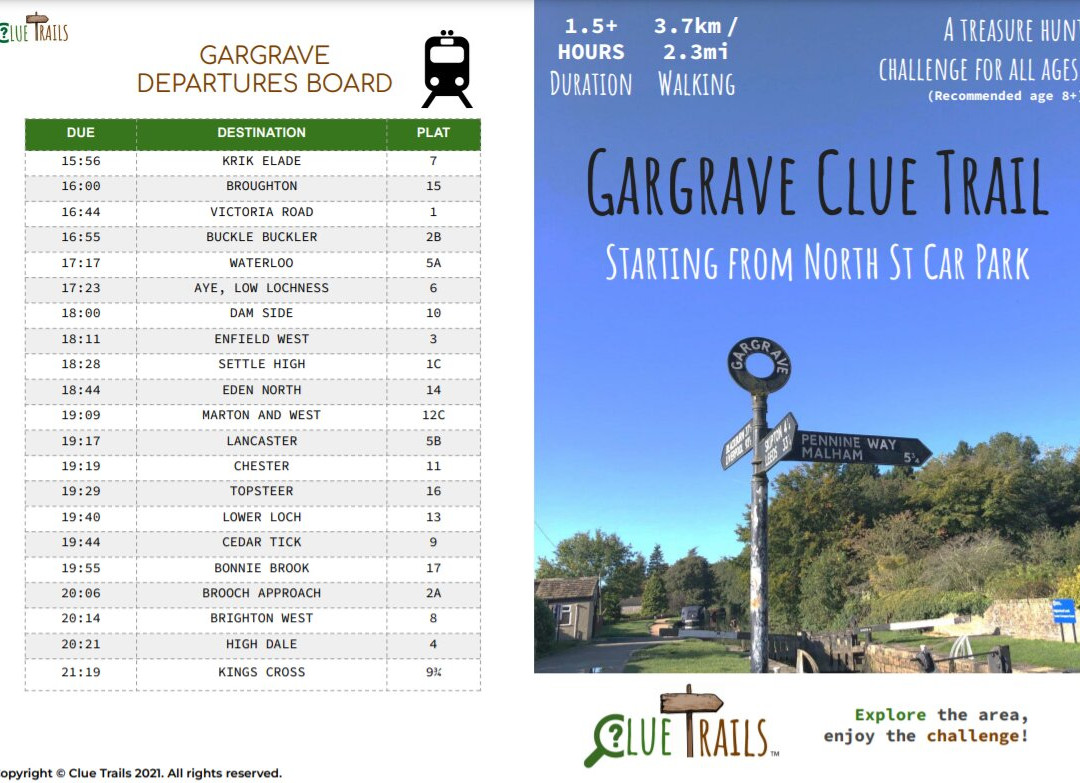 Gargrave Clue Trail-Gargrave必去景点