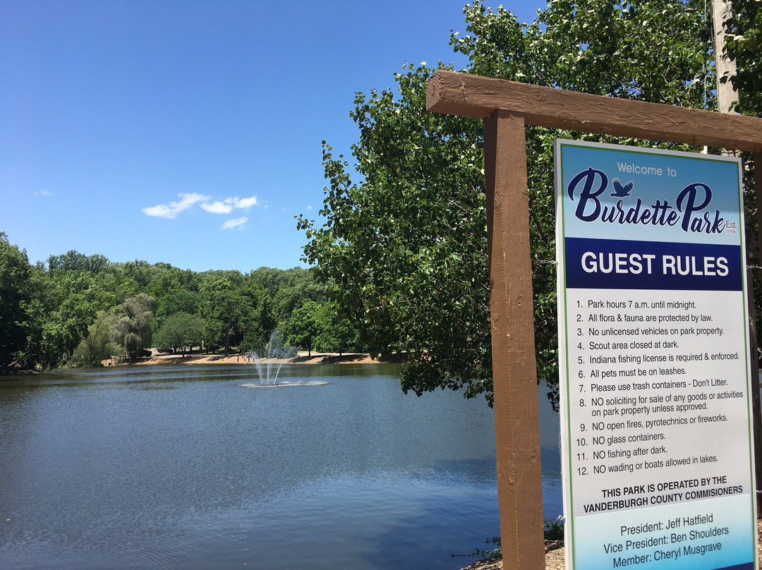 Burdette Park-埃文斯维尔必去景点