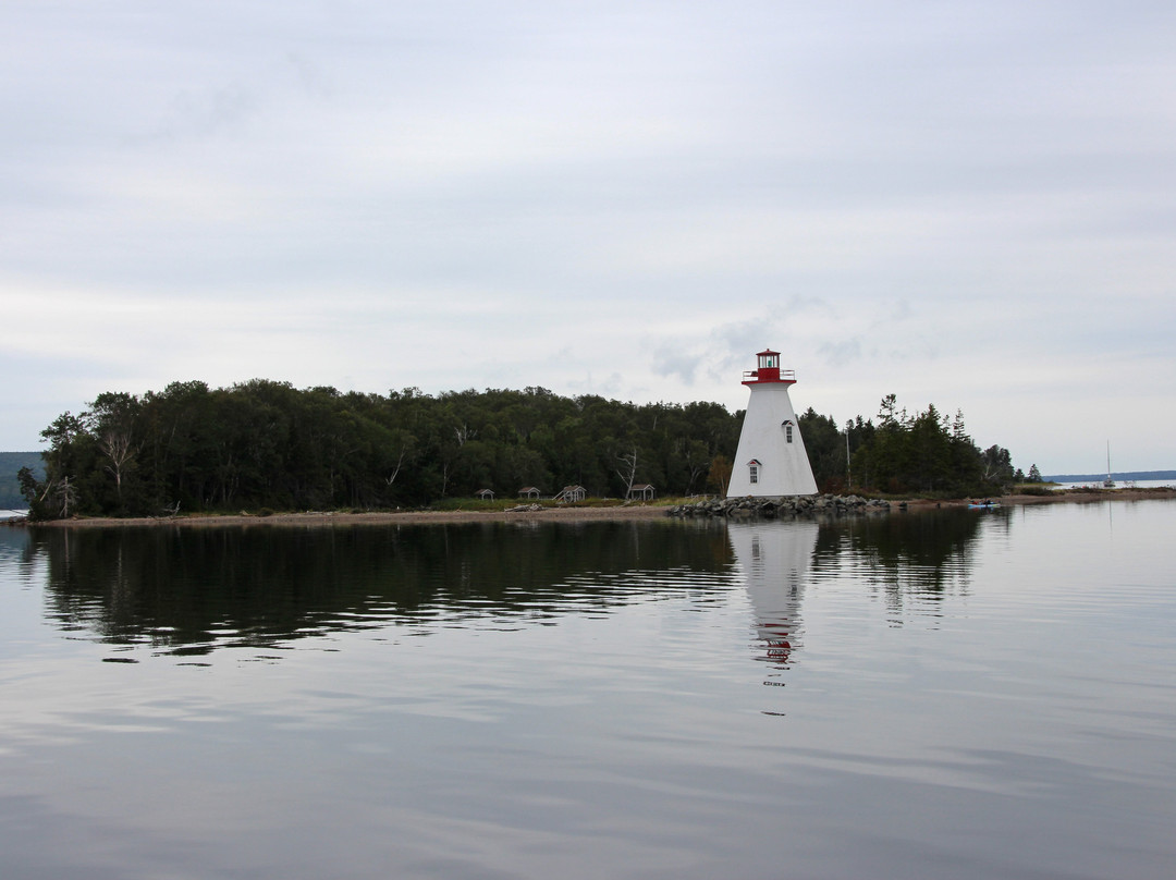 Kidston Island Lighthouse-Baddeck必去景点