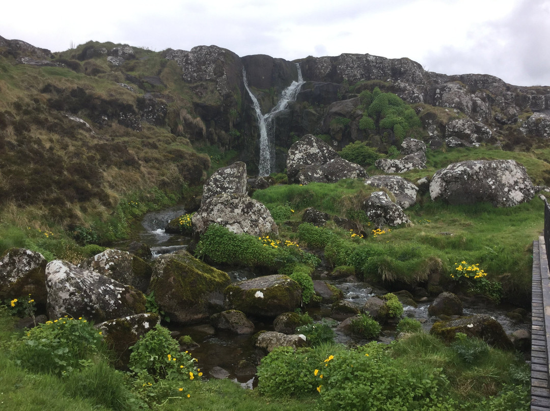 Svartafoss Waterfall景点图片