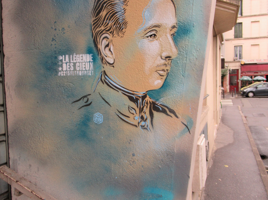 Fresque "Alfred Heurtaux"-Le Bourget必去景点