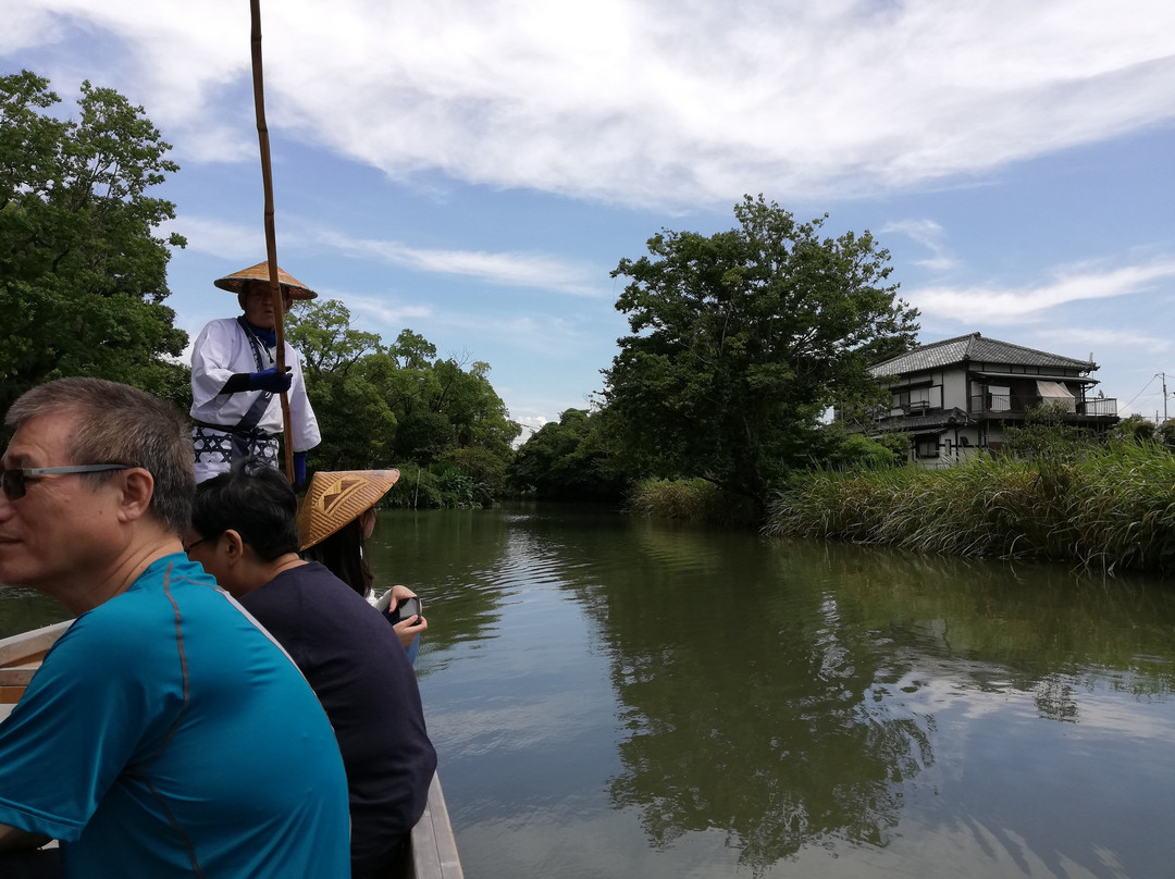 Yanagawa Castle Moat Water Gate-柳川市必去景点