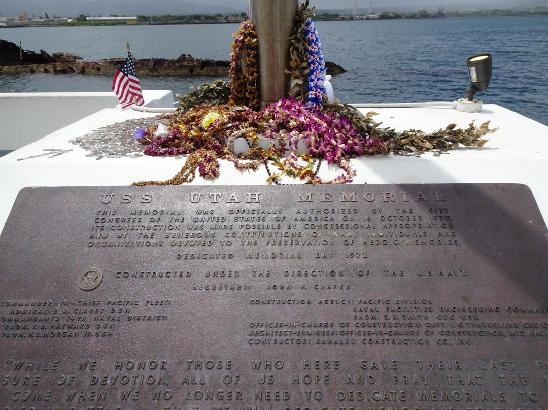 USS Utah Memorial-火奴鲁鲁必去景点