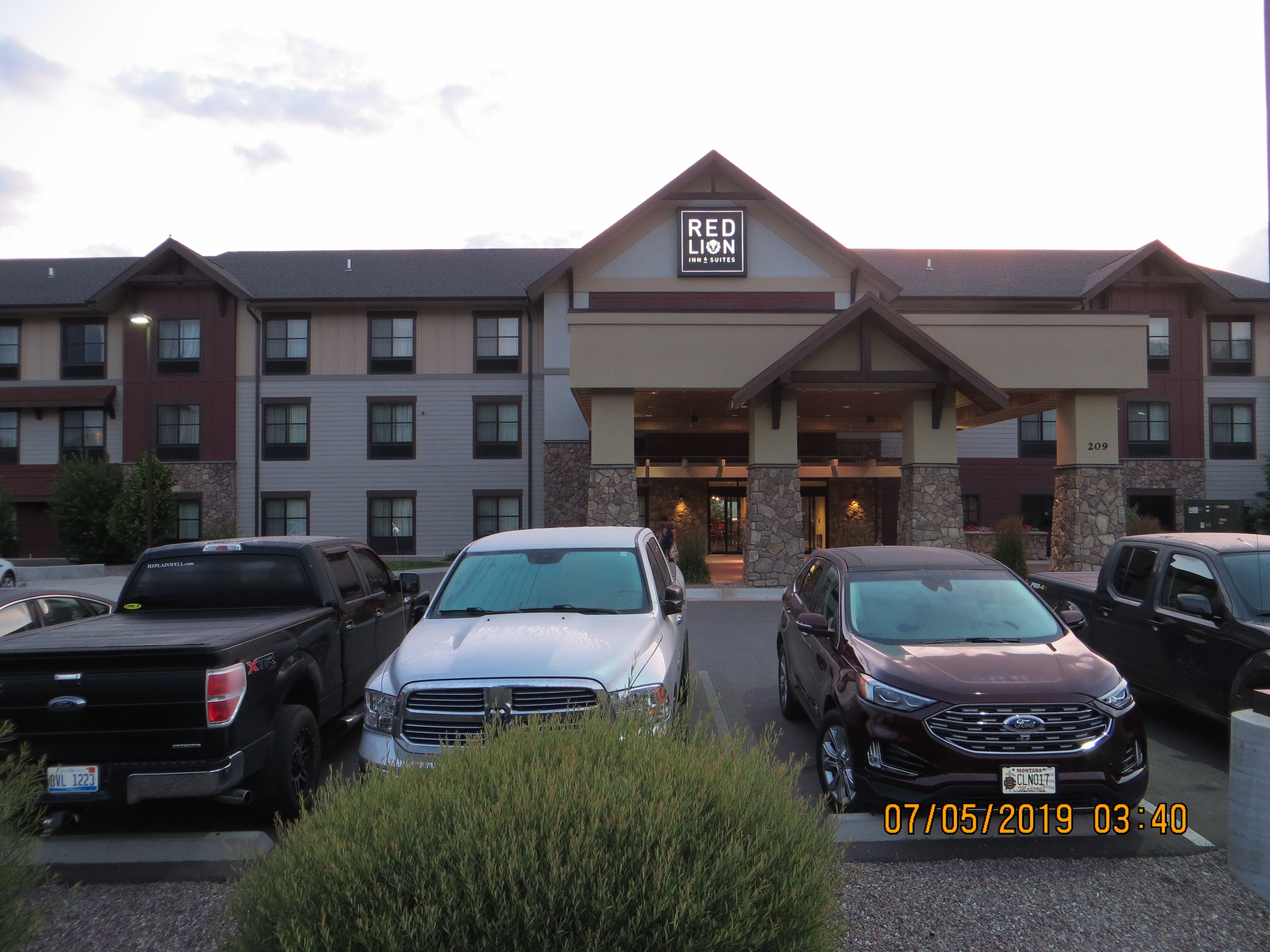 Red Lion Ridgewater Inn & Suites Polson-浴室