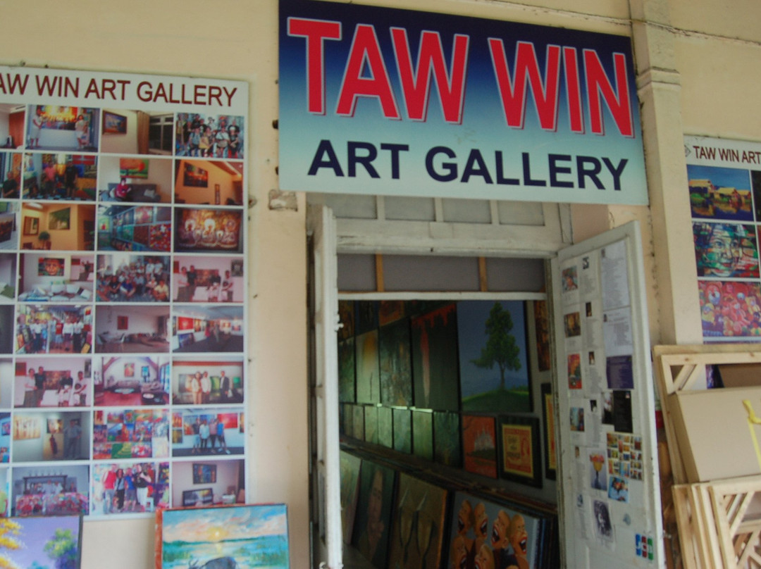 TAW WIN  ART GALLERY-仰光必去景点