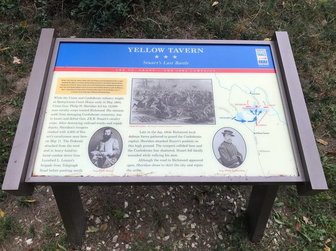 J. E. B Stuart Yellow Tavern Memorial景点图片