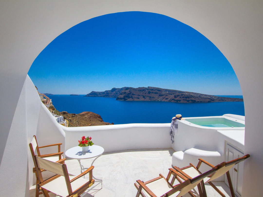 Ormos Korfou酒店住宿-欧亚马雷别墅酒店