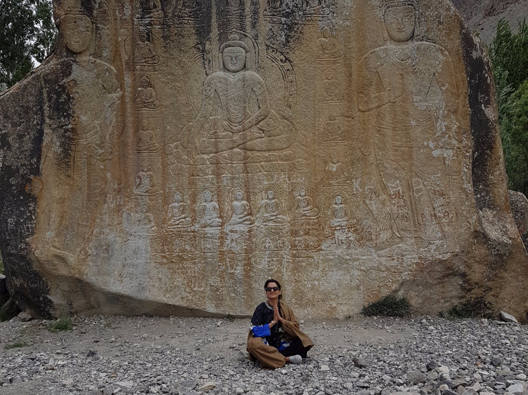 Manthal Buddha Rock-Skardu必去景点
