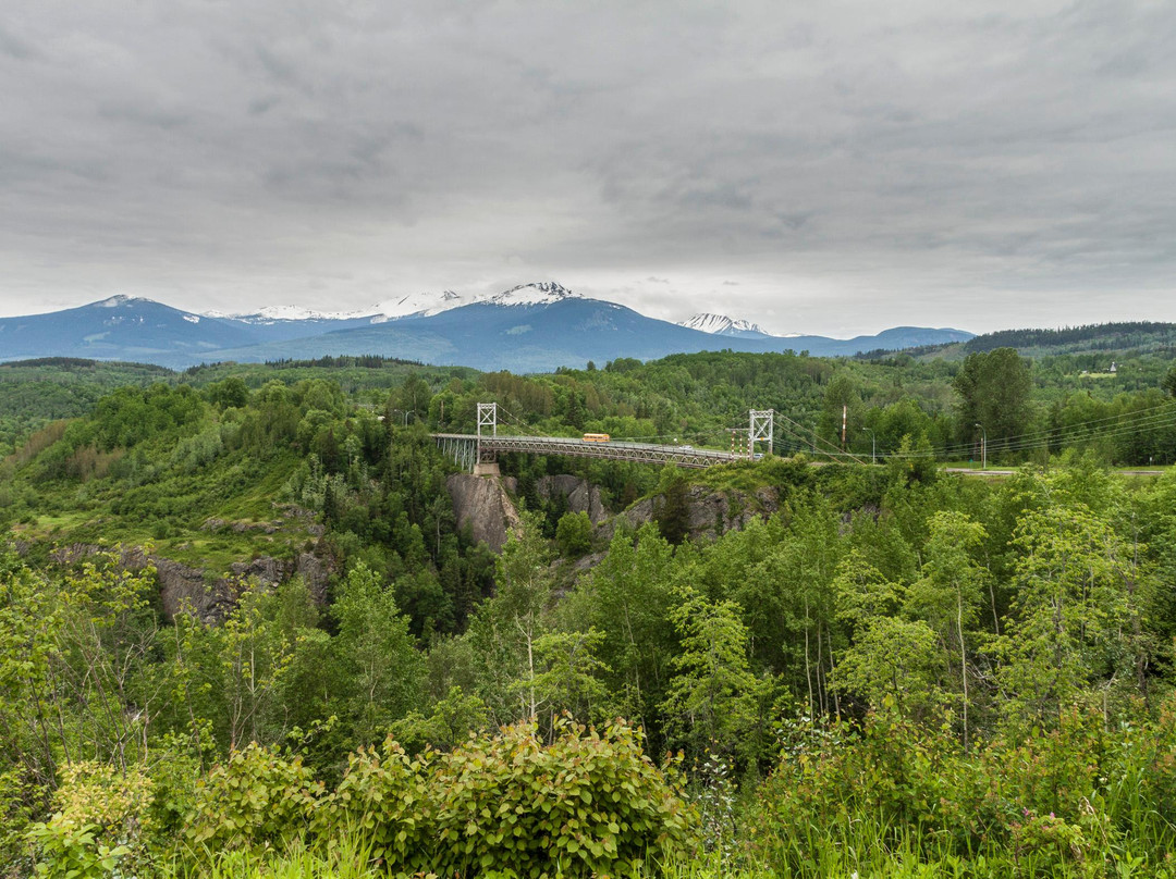Hagwilget Canyon Bridge-新黑兹尔顿必去景点