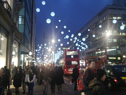 牛津街-伦敦必去景点