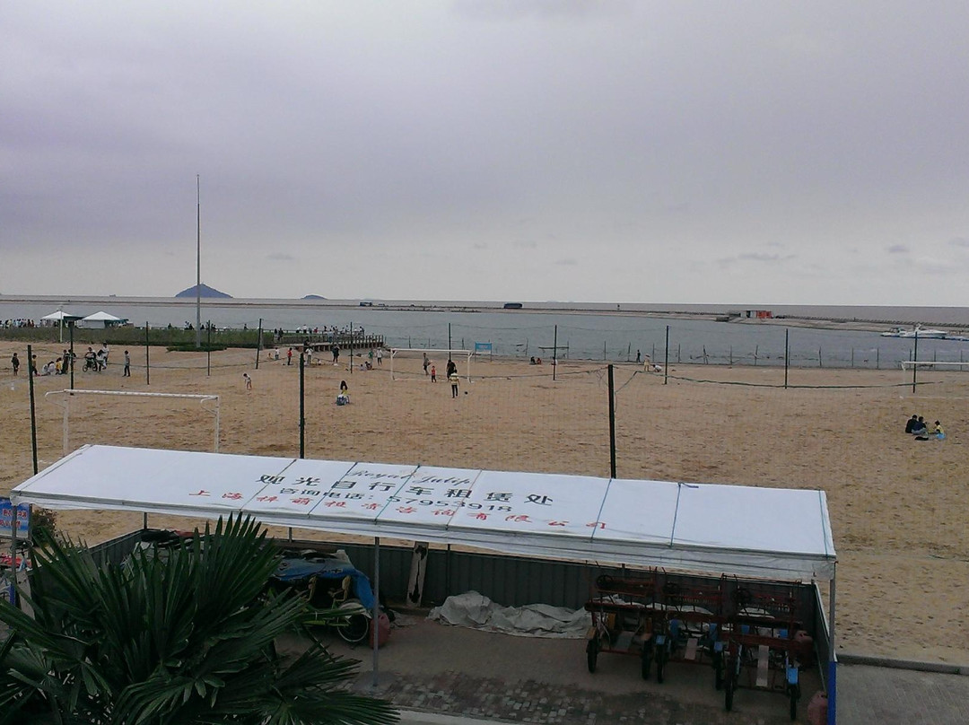 金山城市沙滩-上海市必去景点