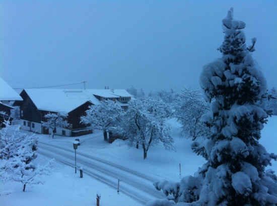 Oberperfuss酒店住宿-Appartement Gruenfelder