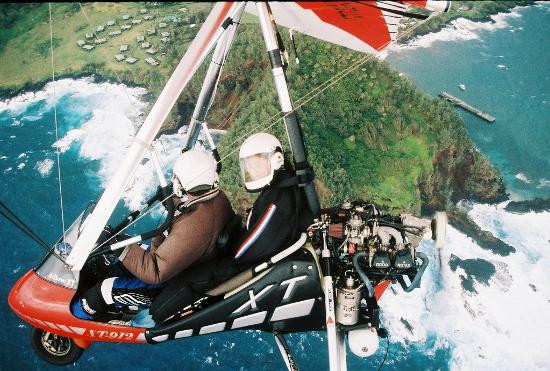 Hang Gliding Maui-哈纳必去景点