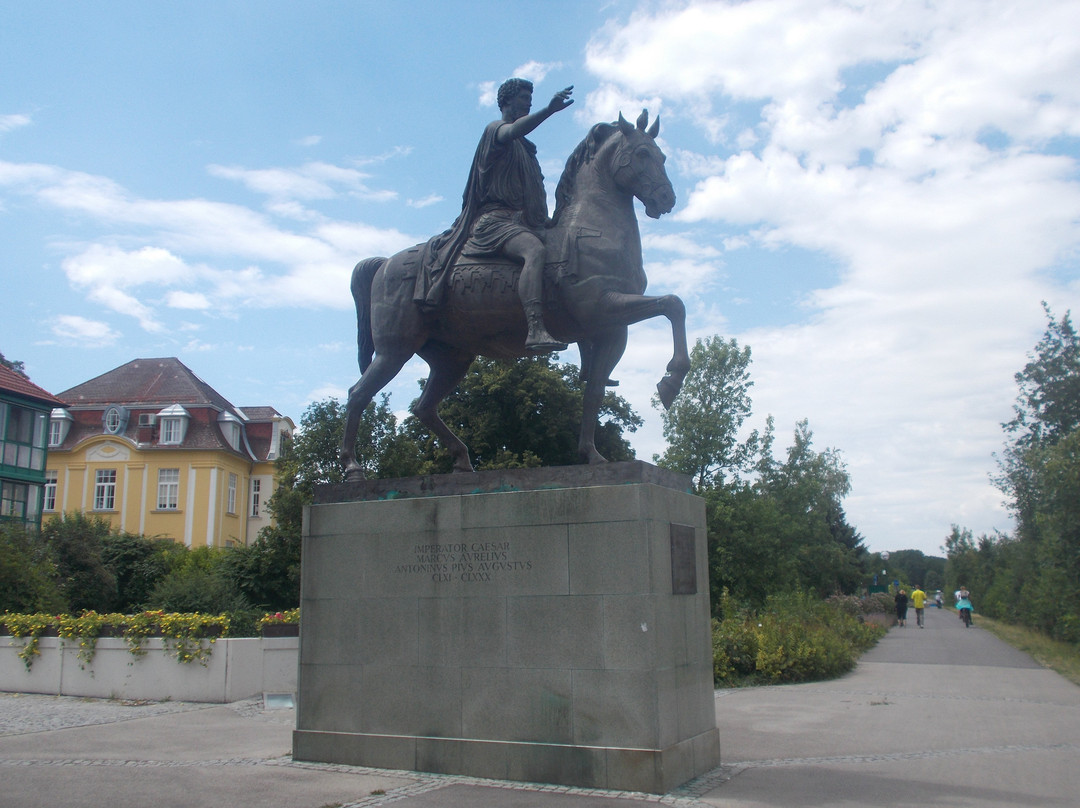 Reiterstandbild Marc Aurel - Tulln an der Donau景点图片