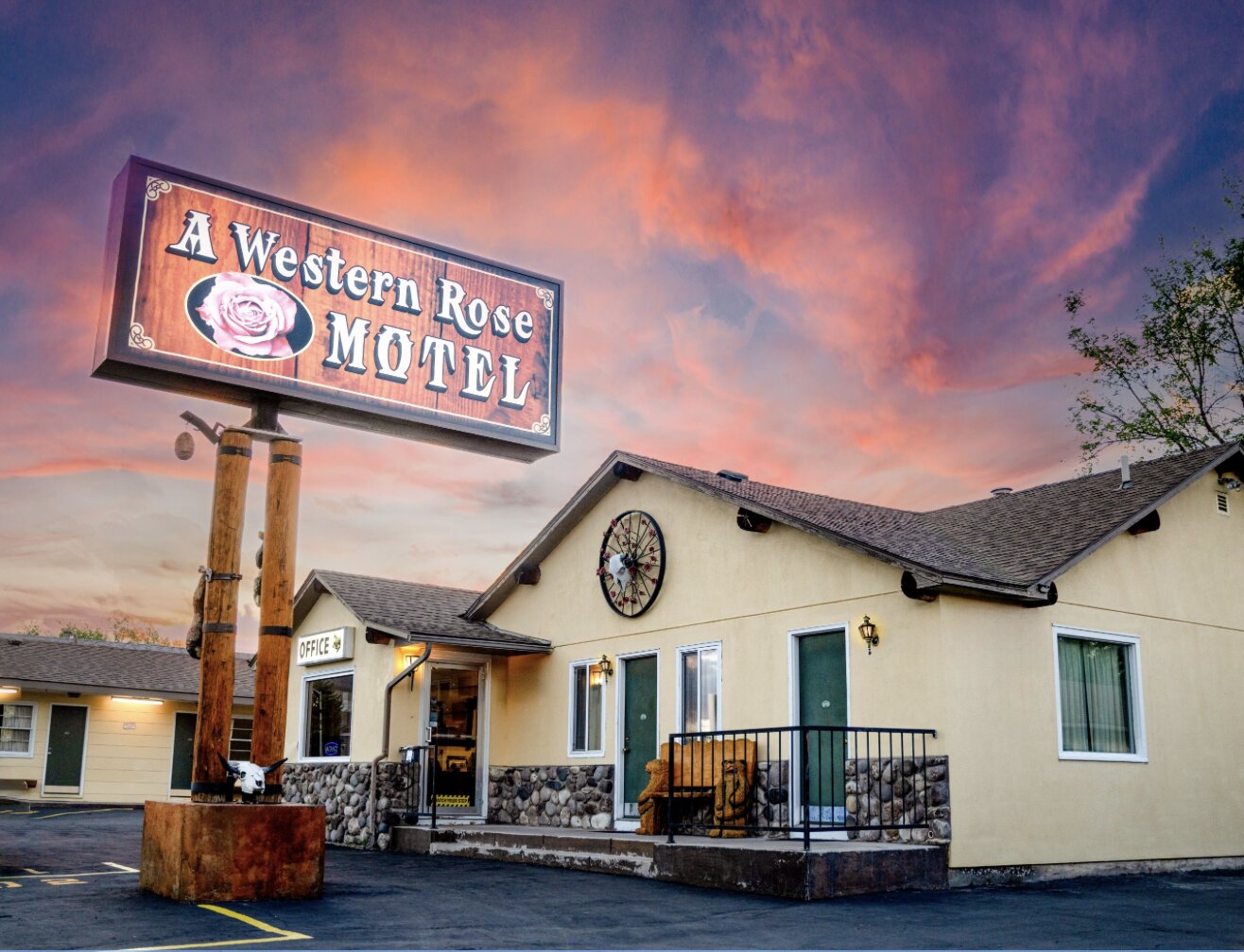 A Western Rose Motel-浴室
