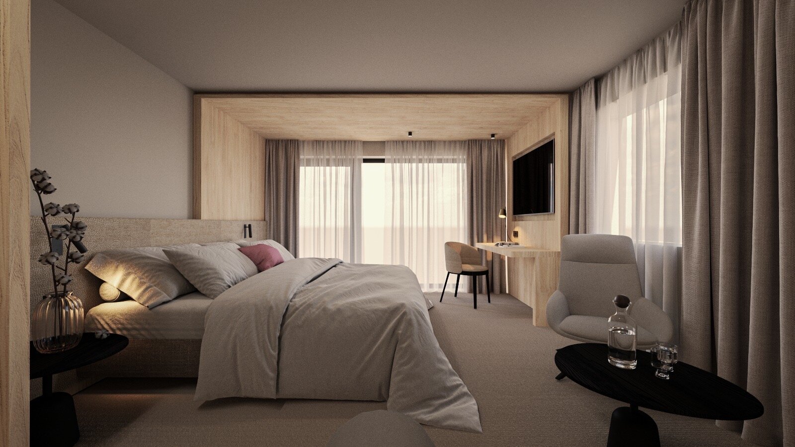Hotel Cosmea-客卧