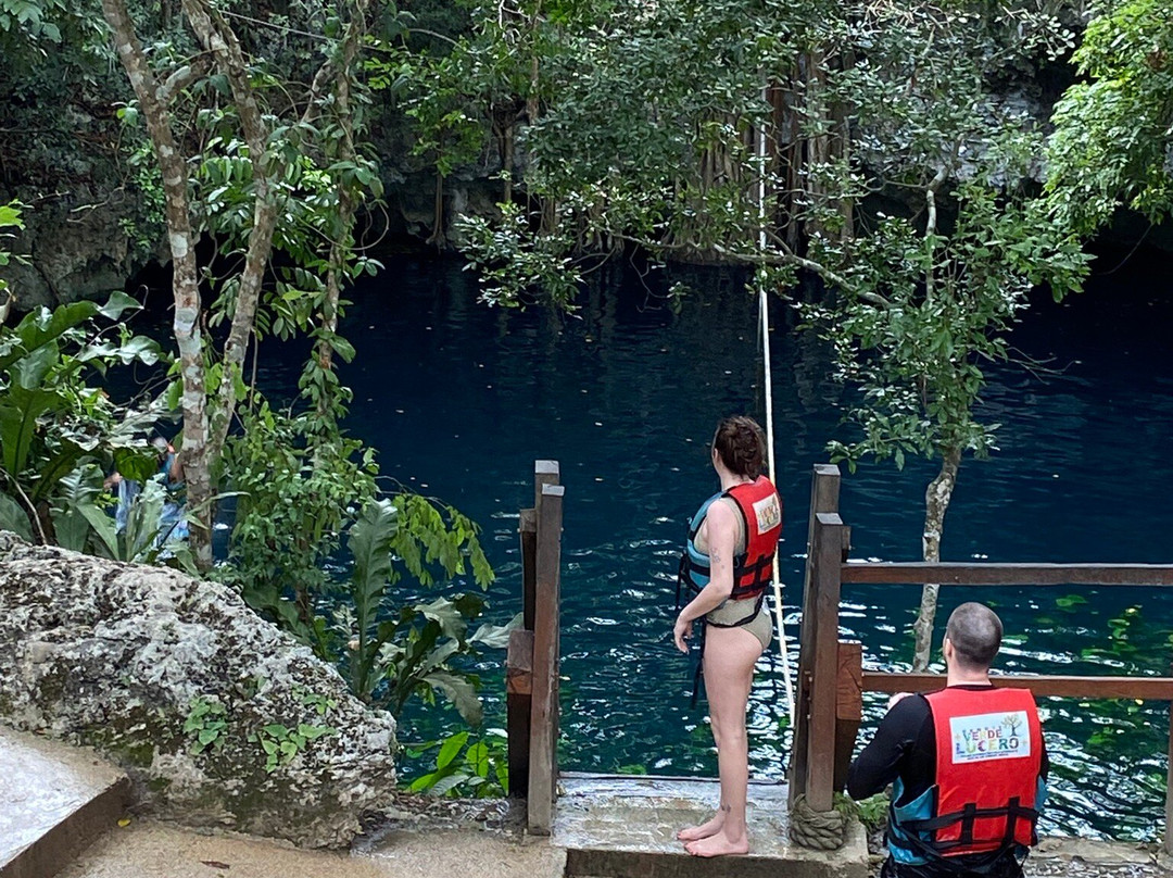Cenote Verde Lucero-从莫雷洛斯港必去景点