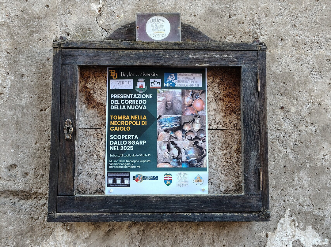 Museo Archeologico delle Necropoli Rupestri-Barbarano Romano必去景点