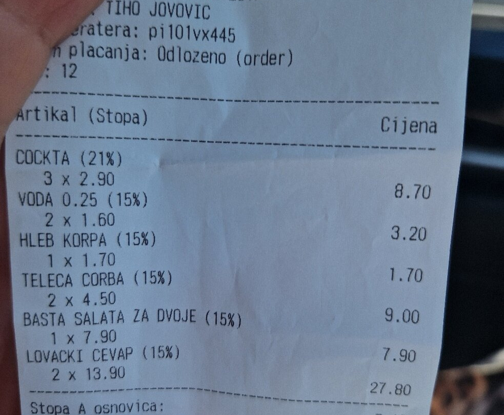 Mozaic restoran