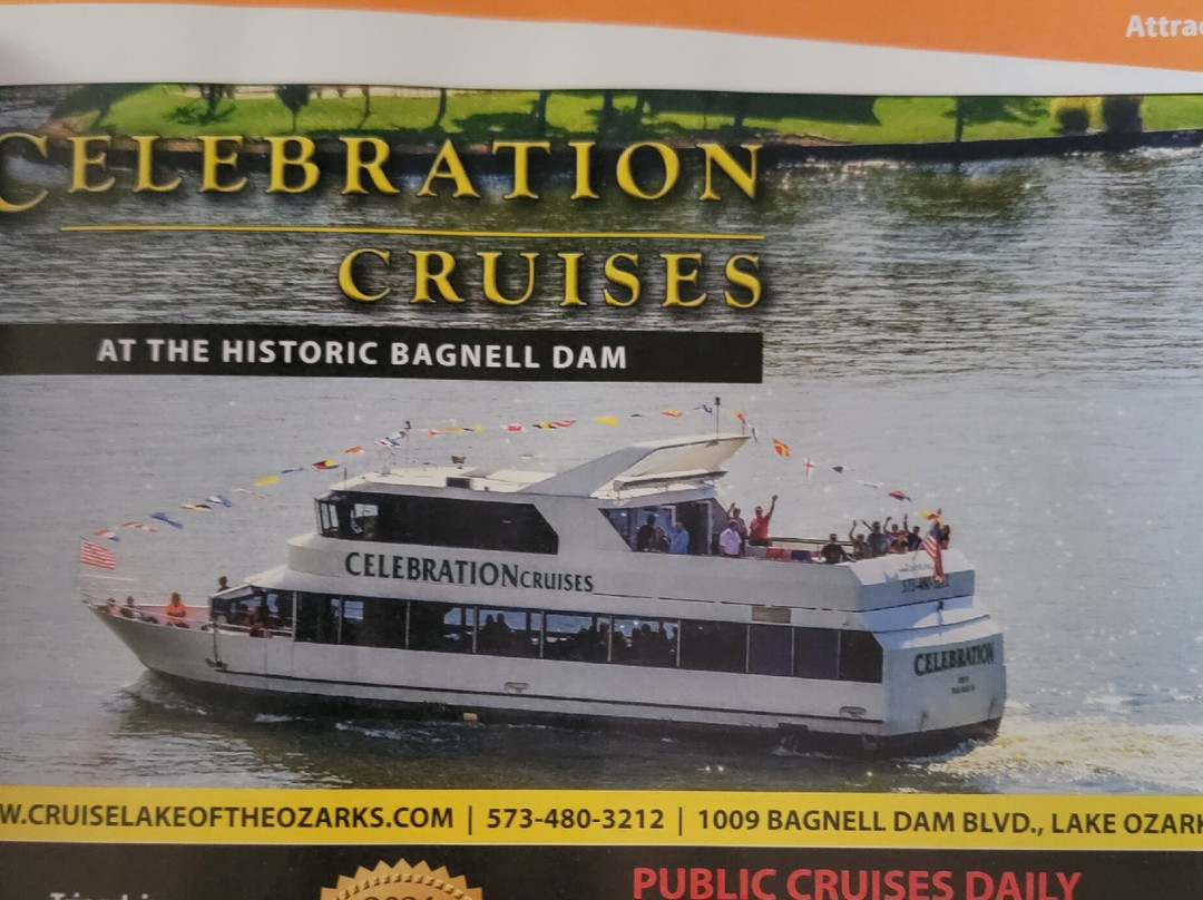 Celebration Cruises-Lake Ozark必去景点
