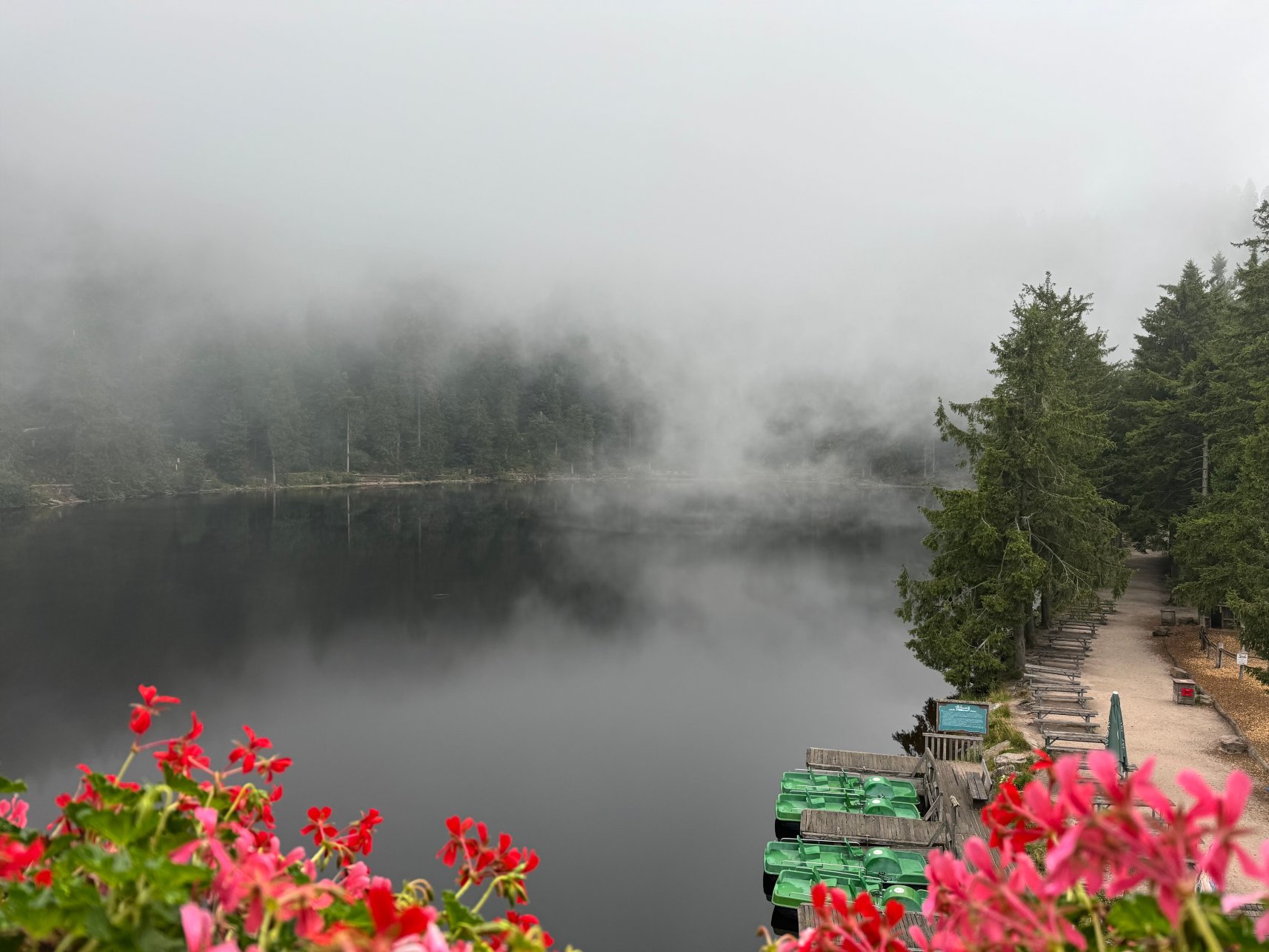 蒙梅尔湖山区酒店-酒店景观