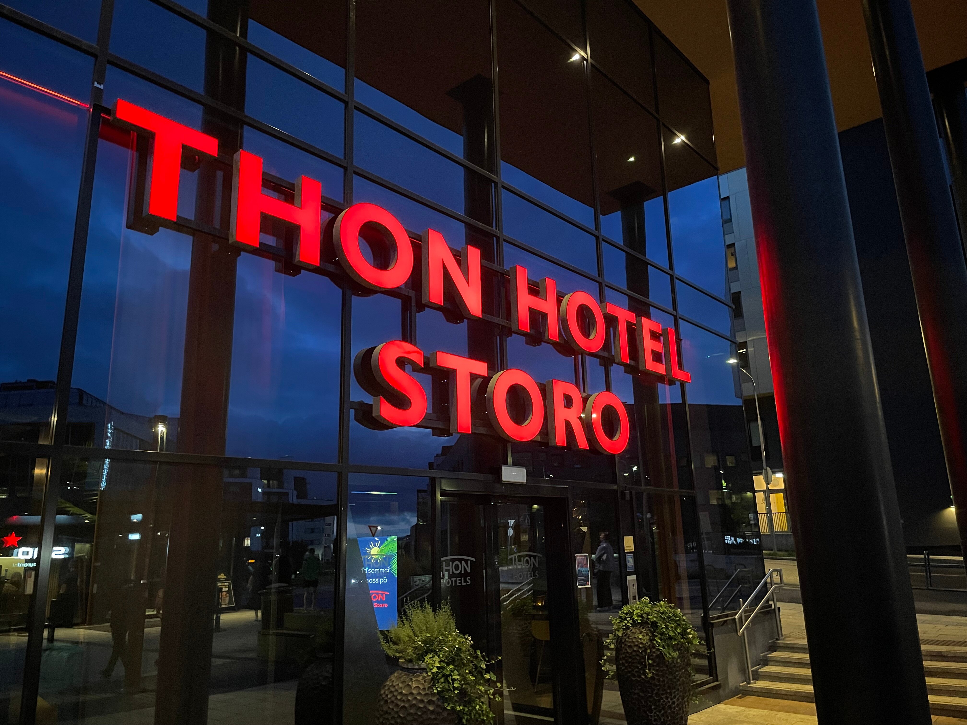Thon Hotel Storo-浴室