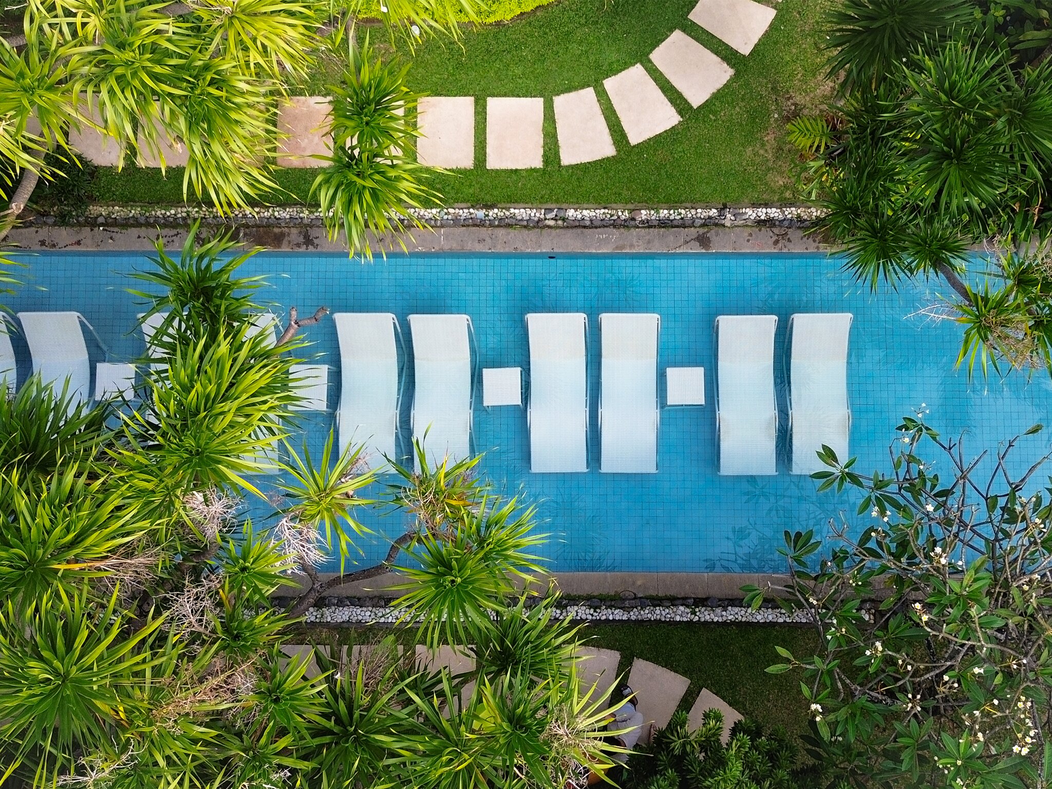 沙努尔普莱姆广场酒店-巴厘-泳池