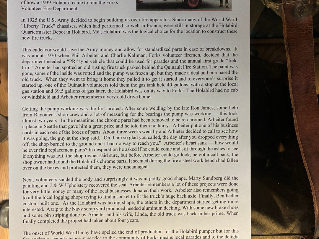 Forks Timber Museum-福克斯必去景点