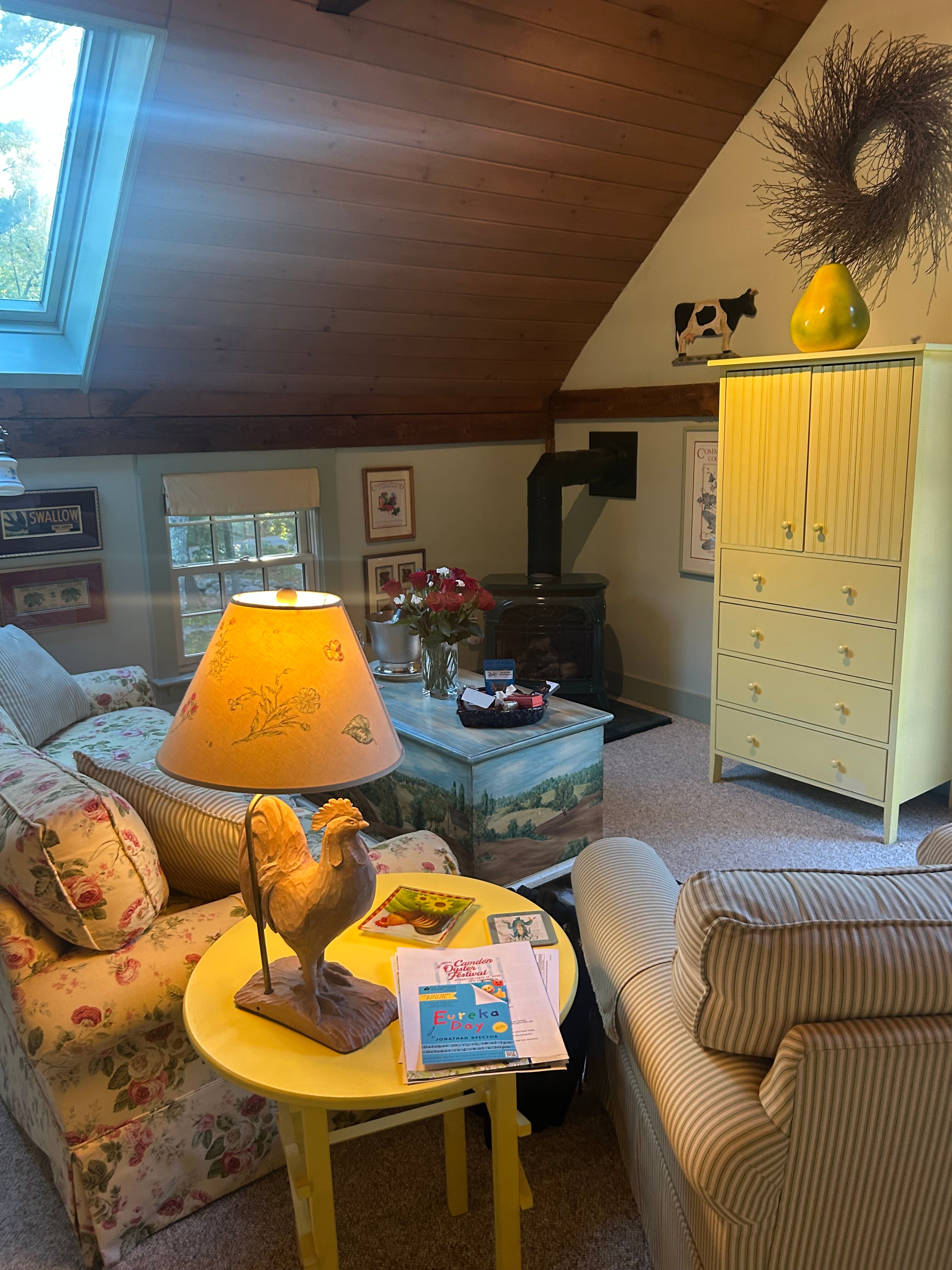 坎登缅因斯戴酒店-客卧