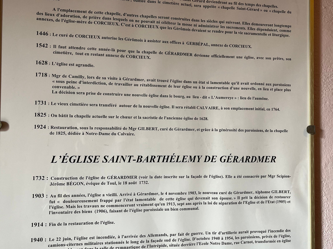 Eglise Saint-Barthélémy-热拉尔德梅必去景点