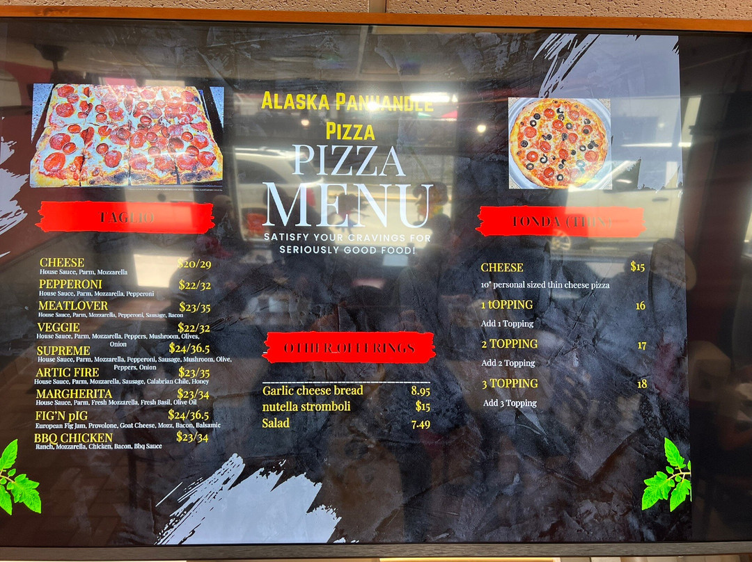 Alaska Panhandle Pizza