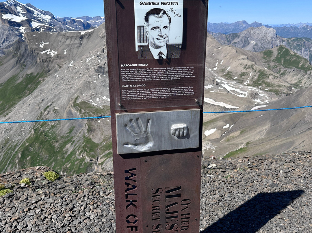 Walk of fame - Schilthorn-米伦必去景点