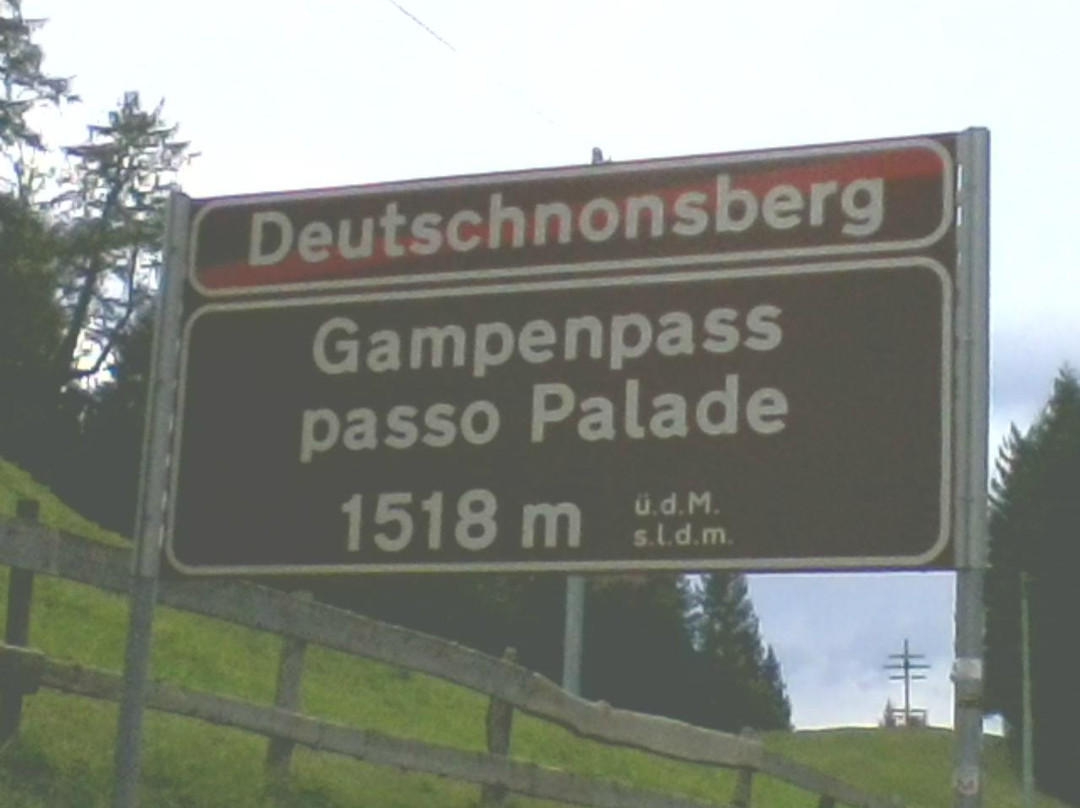 Gampen Pass-特伦托必去景点