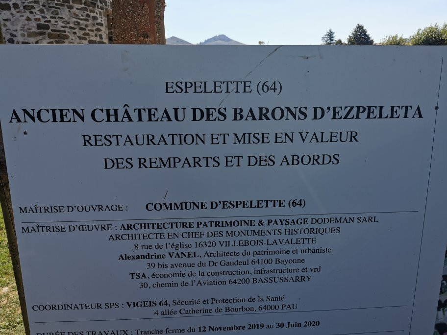 Chateau des Barons d'Espelette景点图片